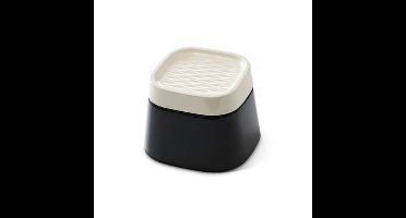 SAVIC ERGO CUBE VOERBAK CREME / ZWART