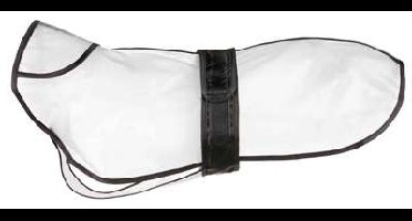 TRIXIE REGENJAS TARBES TRANSPARANT / ZWARTE STROKEN