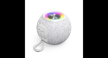 Dankzij de draagbare Bluetooth®-luidsprekers Hama 00188238 Wit 5 W