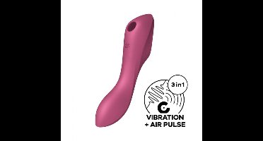 Dubbele Stimulatie Vibrator Satisfyer CURVY TRINITY 3