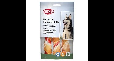 TRIXIE DENTA FUN BARBECUE CHICKEN CHEWING ROLLS