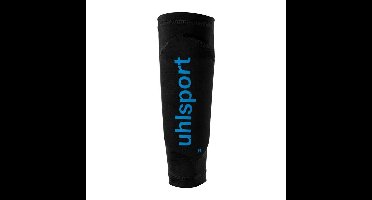 Voetbal Beenbeschermers Uhlsport Cybershield Zwart Maat L