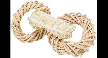 TRIXIE LUFFARING MET ROTAN-EN MAÏSBLAD RING NATUREL