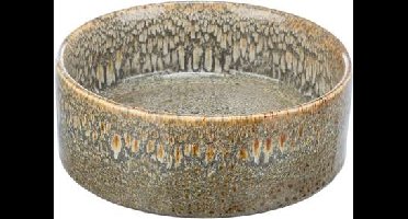 TRIXIE VOERBAK / DRINKBAK KERAMIEK BRUIN