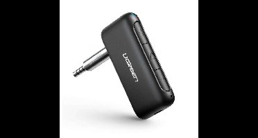 Ugreen CM276 Bluetooth 5.0 audio-ontvanger audio-adapter AUX jack Zwart