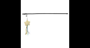 TRIXIE KATTENHENGEL STER KUNSTSTOF / PLUCHE MET CATNIP