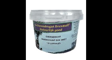 DIERENDROGIST BIJ OVERGEWICHT CAPSULES