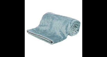 TRIXIE HONDENDEKEN BARRY SOFTPLUCHE BLAUW / GRIJS