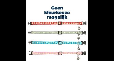 TRIXIE HALSBAND KAT FLUORISEREND ASSORTI