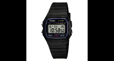 Horloge Heren Casio F-91W-1YEG Zwart