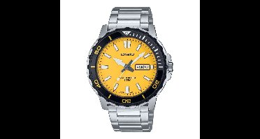 Horloge Heren Casio DIVER Geel Zilverkleurig
