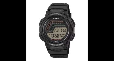 Horloge Heren Casio WS-1800-1AVEF Zwart