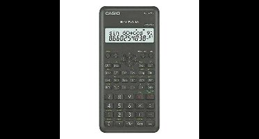 Wetenschappelijke rekenmachine Casio FX-82 MS2 Zwart Donker grijs Plastic