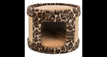 TRIXIE KRABTON LEO PANTERPRINT BRUIN