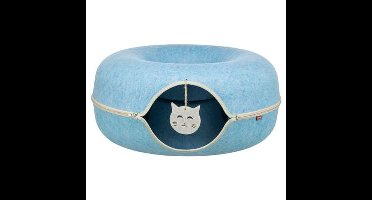 TRIXIE SPEELDONUT VILT BLAUW