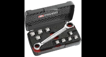 FACOM Ratelsleutelset + 9 ringen