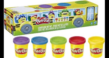 Play-Doh Back to School 5 pack Boetseerklei