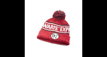 Hoed Harry Potter Platform Badge Rood