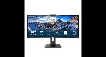 Videowall Monitor Philips 346P1CRH/00 LCD UltraWide Quad HD 34" 34"