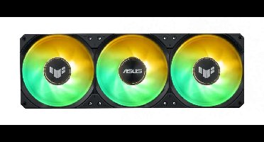 ASUS TUF Gaming LC III 360 ARGB LCD Processor Alles-in-één vloeistofkoeler 12 cm Zwart 1 stuk(s)