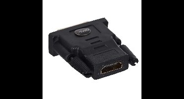 Savio CL-21 tussenstuk voor kabels DVI HDMI Zwart