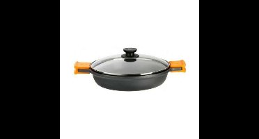 Pan BRA A270516 Ø 16 cm Zwart 1 L Aluminium