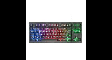 Toetsenbord Mars Gaming MK023ES Zwart Qwerty Spaans