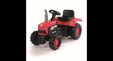 Dolu Traptractor met Claxon Rood/zwart