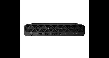 HP EliteDesk 8 Mini G1a AMD Ryzen™ 5 PRO 215 16 GB DDR5-SDRAM 512 GB SSD Windows 11 Pro Mini PC Zwart