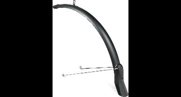 Voorspatbord Eurofender Scatto 28" x 51 mm - mat zwart (8208310512806)