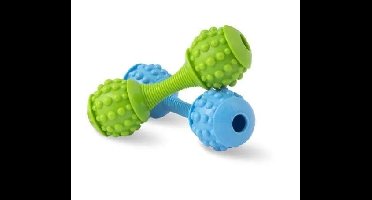 HILTON Dental Dumbbell in thermoplastisch rubber 15 cm - hondenspeeltje - 1 stuk