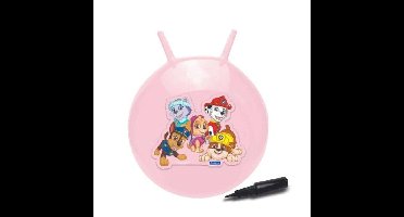 PAW Patrol - Opblaasbare springbal - Roze - 45cm - Lexibook