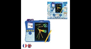 Interactief prentenboek - LEXIBOOK - Tweetalig - 200 educatieve kaarten - Tekentablet - Leuk leren