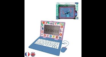 Educatieve computer - LEXIBOOK - Stitch - 170 activiteiten - Tweetalig EN/FR - 7 educatieve categorieën