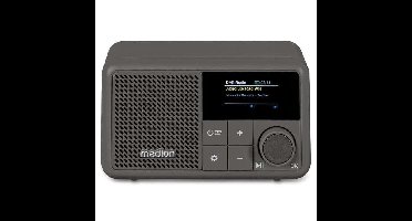 Mini Radio - MEDION - DAB/FM - Mono 2W RMS - Grijs