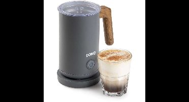 Melkopschuimer - DOMO - DO745MF - 500 W - 150 ml - 360° basis - Grijs/Hout