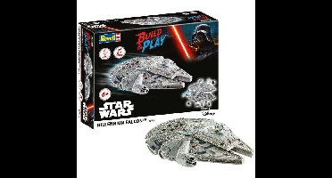 Bouw je eigen ruimteschip - REVELL - Bouw & Speel - Star Wars - Millennium Falcon - Licht en geluid - Vanaf 6 jaar