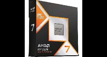 Processor - AMD - Ryzen 7 9800X3D - 4,7 GHz, 8 kernen, 104 MB L2 & L3, AM5