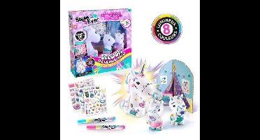 Canal Toys - De Eenhoornfamilie, lichtgevende eenhoornmoeder en twee baby's om te decoreren - OFG 287