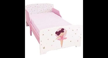 Bed met lattendoos veer - ballerina danser - leuk huis - 140 x 70 cm