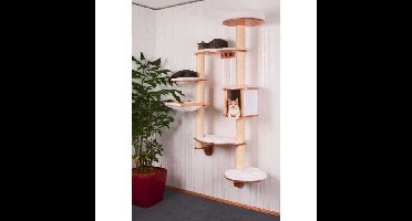 Kerbl Krabpaal voor wandmontage Dolomit XL 185 cm Wit 81501