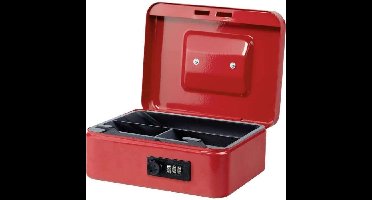 Muntautomaat - BURG WACHTER - Geldcode 5020 Rood - Codeopening, rood staal