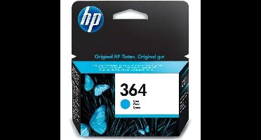 Originele HP 364 cyaan-inktcartridge voor HP DeskJet 3070A en HP Photosmart 5525/6525 (CB318EE)