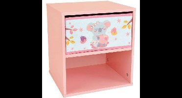 CALLY MIMI KOALA Nachtkastje met lade ± 36 x 33 x 30 cm voor kinderen