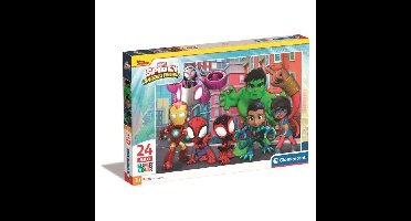 CLEMENTONI - 24 stuks Maxi - Spidey en zijn buitengewone vrienden