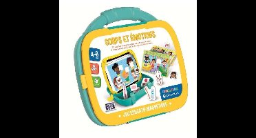 CLEMENTONI - Magnetisch hoesje - Lichaam en emoties - Leren - Leeftijden 2