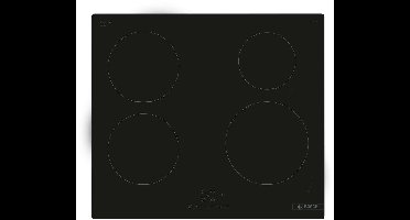 Bosch Serie 4 PUE611BB5E kookplaat Zwart Ingebouwd 60 cm Inductiekookplaat zones 4 zone(s)