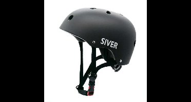 Kinderhelm Motus Siver MOTHAM8SBA maat S, zwart