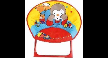 FUN HOUSE T'CHOUPI Maanzetel - Opvouwbaar - H.47 x B.54 x D.42 cm - Voor kinderen