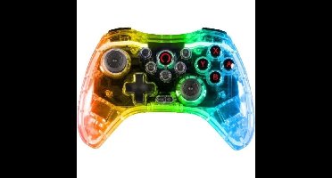 Konix - Crystal Wireless Controller Nintendo Switch, Switch OLED, PC en PS4